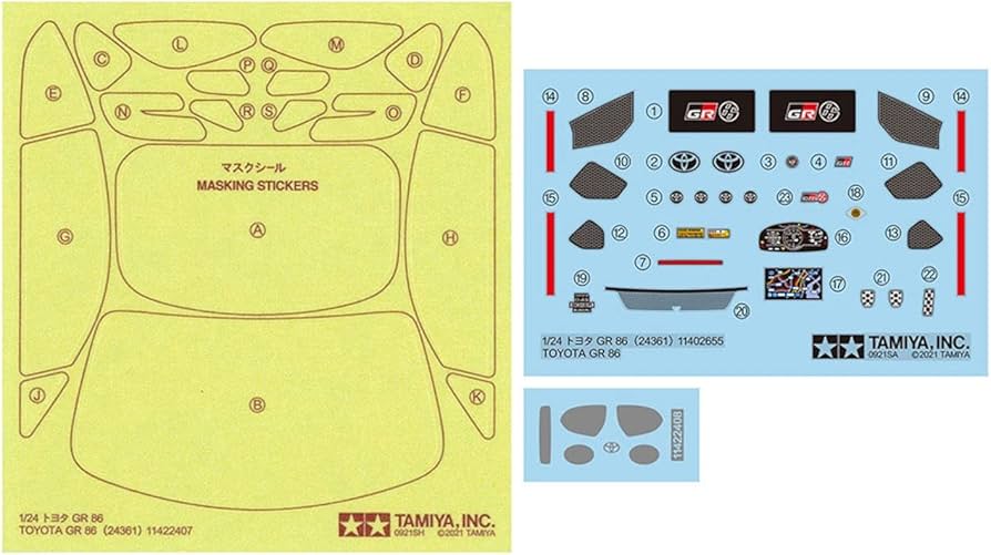 Amazon.com: Tamiya Toyota GR86 : Arts, Crafts & Sewing
